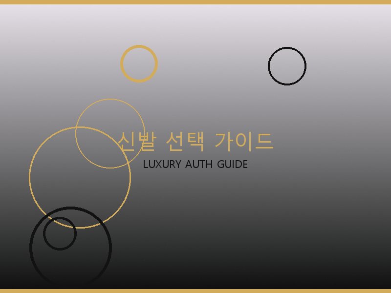 레이디백 S급 신발 선택 가이드