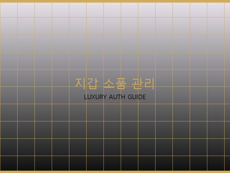 레이디백 S급 지갑·소품 관리